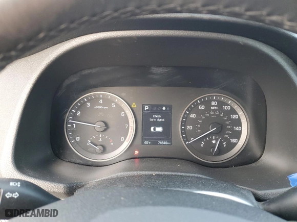 2016 Hyundai Tucson Limited with VIN KM8J3CA28GU253093, listed as a Copart auction lot 82711644 with 74,640 mi miles and Salvage Title. Bid and sale history available at carsss.com. Image 9.