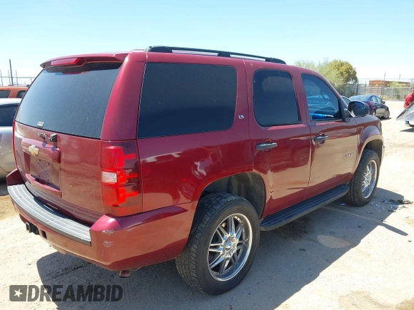2007 Chevrolet Tahoe LT with VIN 1GNFC13J97R109677, listed as a IAAI auction lot 42493268 with 233,758 mi miles and . Bid and sale history available at DreamBid. Image 4.