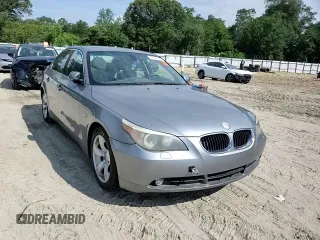 2005 BMW 5 Series 530i with VIN WBANA73555CR60078, listed as a Copart auction lot 61430145 with 87,725 mi miles and Clean title. Bid and sale history available at DreamBid. Image 14.
