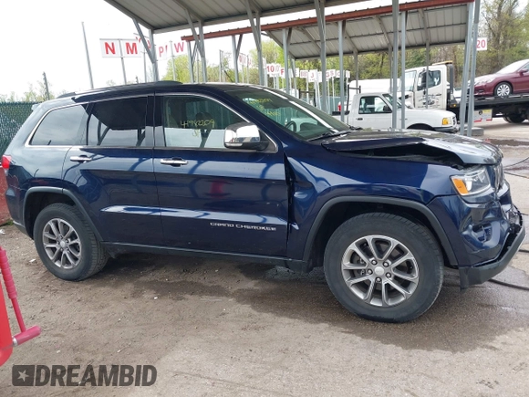 2014 Jeep Grand Cherokee Limited with VIN 1C4RJFBG4EC347208, listed as a IAAI auction lot 41982209 with 124,663 mi miles and . Bid and sale history available at DreamBid. Image 13.