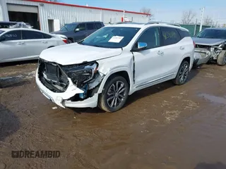 2019 GMC Terrain Denali with VIN 3GKALXEX7KL188553, listed as a IAAI auction lot 41595799 with 42,293 mi miles. Bid and sale history available at carsss.com. Image 2.