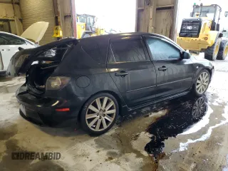 2008 Mazda 3 Mazdaspeed3 Sport with VIN JM1BK34L481776517, listed as a Copart auction lot 61673085 with 150,999 mi miles and Salvage title. Bid and sale history available at DreamBid. Image 3.