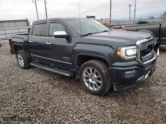 2018 GMC Sierra 1500 Denali with VIN 3GTU2PEC6JG231540, listed as a Copart auction lot 87254784 with 119,820 mi miles and Salvage Title. Bid and sale history available at carsss.com. Image 4.