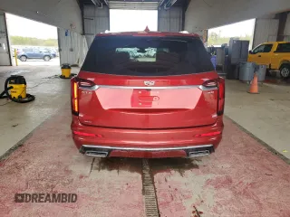 2024 Cadillac XT6 AWD Premium Luxury z VIN 1GYKPDRS1RZ714240, wystawiony jako Copart lot #55758365 z przebiegiem Nie podano mil oraz Szkody całkowita. Historia ofert i sprzedaży dostępna na DreamBid. Obrazek 6.
