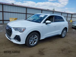2023 Audi Q3 S line Premium with VIN WA1DECF32P1089395, listed as a IAAI auction lot 42726165 with 48,093 mi miles and . Bid and sale history available at DreamBid. Image 17.