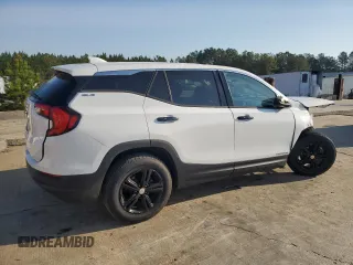 2018 GMC Terrain SLE with VIN 3GKALMEV0JL152098, listed as a Copart auction lot 48228425 with Not Provided miles and Salvage Title. Bid and sale history available at carsss.com. Image 3.