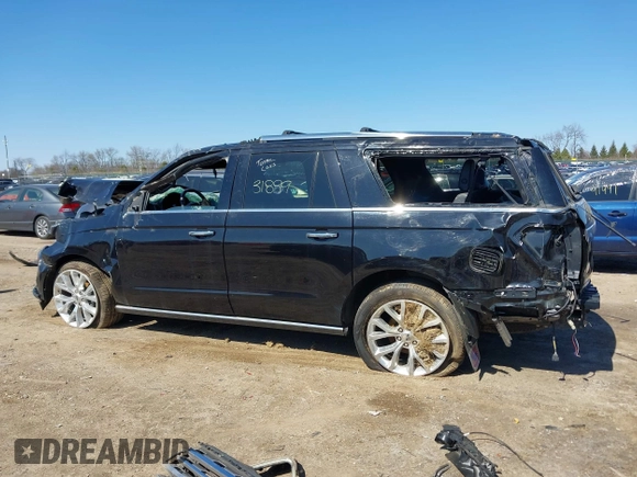 2019 Ford Expedition Max Limited with VIN 1FMJK2AT0KEA08054, listed as a IAAI auction lot 41983731 with 59,812 mi miles and . Bid and sale history available at DreamBid. Image 15.