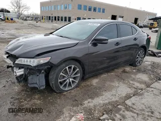 2016 Acura TLX V6 Advance with VIN 19UUB3F79GA003650, listed as a Copart auction lot 84082174 with 0 mi miles and Salvage Title. Bid and sale history available at carsss.com. Image 1.