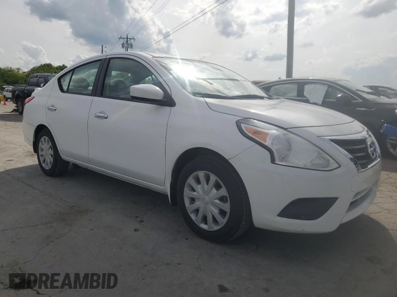 2015 Nissan Versa SV with VIN 3N1CN7AP6FL842374, listed as a Copart auction lot 52933955 with 31,231 mi miles and Salvage Title. Bid and sale history available at carsss.com. Image 4.