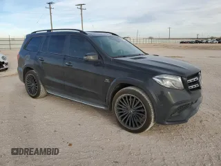 2018 Mercedes-Benz GLS with VIN 4JGDF7FE9JB034175, listed as a Copart auction lot 49265415 with 111,434 mi miles and Clean Title. Bid and sale history available at carsss.com. Image 4.