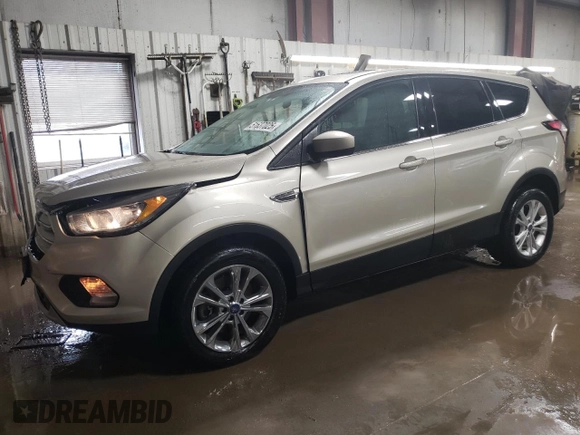 2017 Ford Escape SE with VIN 1FMCU9G92HUB75084, listed as a Copart auction lot 51637025 with 66,049 mi miles and Salvage Title. Bid and sale history available at carsss.com. Image 1.