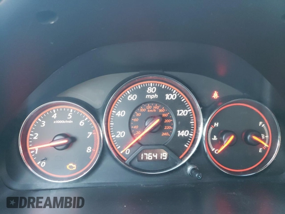 2005 Honda Civic EX with VIN 1HGEM21905L047023, listed as a Copart auction lot 43710225 with 176,419 mi miles and Salvage Title. Bid and sale history available at carsss.com. Image 9.