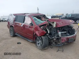 2017 Chevrolet Suburban LT with VIN 1GNSKHKC8HR405885, listed as a IAAI auction lot 41547690 with Not Provided miles. Bid and sale history available at carsss.com. Image 1.