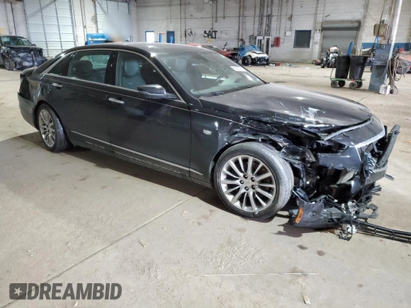 2019 Cadillac CT6 Luxury AWD with VIN 1G6KB5RS6KU132411, listed as a Copart auction lot 89255785 with 75,492 mi miles and Clean title. Bid and sale history available at DreamBid. Image 4.