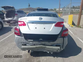 2019 Nissan Sentra S with VIN 3N1AB7AP5KY428872, listed as a IAAI auction lot 42004343 with 51,340 mi miles. Bid and sale history available at carsss.com. Image 16.