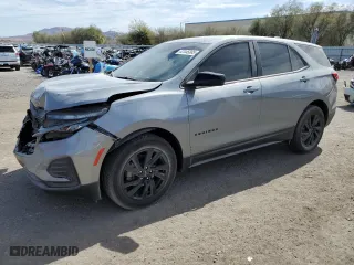 2024 Chevrolet Equinox LS with VIN 3GNAXHEG7RL111267, listed as a Copart auction lot 47445385 with 31,986 mi miles and Salvage Title. Bid and sale history available at carsss.com. Image 1.