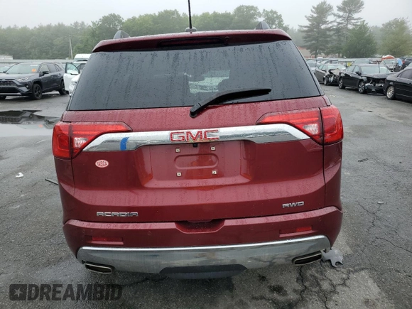 2017 GMC Acadia Denali with VIN 1GKKNXLS0HZ163680, listed as a Copart auction lot 59875285 with 126,095 mi miles and Non repairable. Bid and sale history available at DreamBid. Image 6.