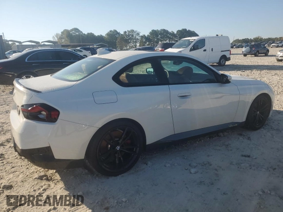 2022 BMW 2 Series 230i with VIN 3MW23CM01N8C54726, listed as a Copart auction lot 74346614 with 30,158 mi miles and Salvage Title. Bid and sale history available at carsss.com. Image 3.