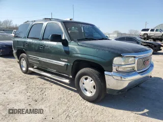 2001 GMC Yukon SLT with VIN 1GKEK13TX1J168370, listed as a Copart auction lot 50636635 with 276,374 mi miles and Salvage Title. Bid and sale history available at carsss.com. Image 4.