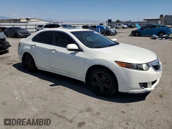 2010 Acura TSX with VIN JH4CU2F61AC018059, listed as a Copart auction lot 62791295 with 165,154 mi miles and Salvage title. Bid and sale history available at DreamBid. Image 4.