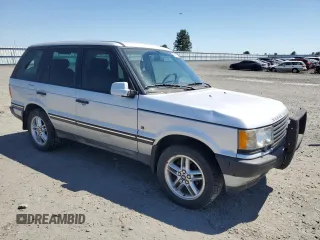 2002 Land Rover Range Rover with VIN SALPM16412A466609, listed as a Copart auction lot 59976045 with 91,547 mi miles and Salvage title. Bid and sale history available at DreamBid. Image 4.