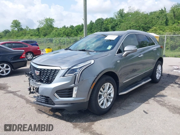 2021 Cadillac XT5 FWD Luxury with VIN 1GYKNAR48MZ110599, listed as a IAAI auction lot 42100383 with 46,775 mi miles and . Bid and sale history available at DreamBid. Image 17.