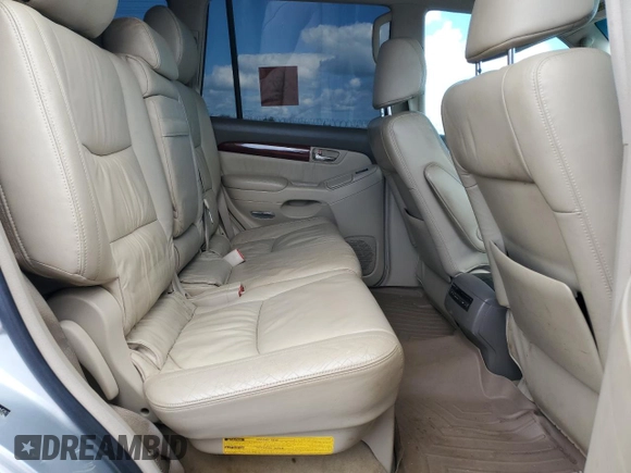 2008 Lexus GX 470 with VIN JTJBT20X680164287, listed as a Copart auction lot 46892755 with 94,815 mi miles and Salvage Title. Bid and sale history available at DreamBid. Image 11.