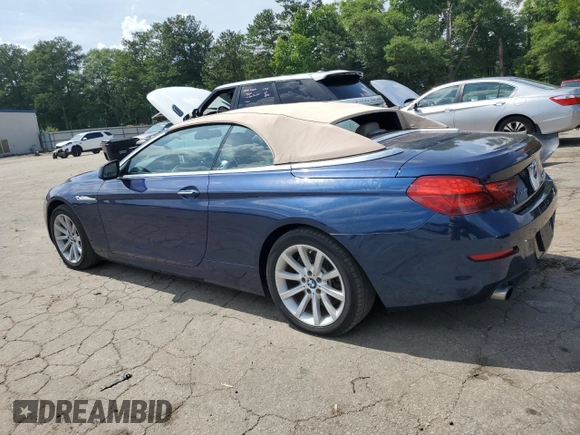 2014 BMW 6 Series 640i xDrive z VIN WBAYP5C58EDZ28025, wystawiony jako Copart lot #60070315 z przebiegiem 92 038 mil mil oraz Czysty tytuł • Clean title. Historia ofert i sprzedaży dostępna na DreamBid. Obrazek 2.