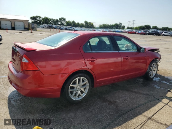 2012 Ford Fusion SEL with VIN 3FAHP0JA1CR348647, listed as a Copart auction lot 61761545 with 65,456 mi miles and Salvage title. Bid and sale history available at DreamBid. Image 3.