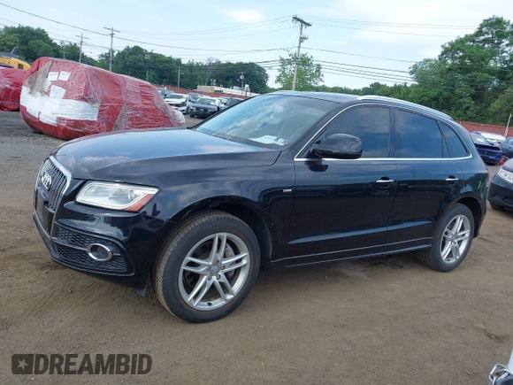 2015 Audi Q5 Premium Plus with VIN WA1DGAFP0FA102340, listed as a IAAI auction lot 42619358 with 82,870 mi miles and . Bid and sale history available at DreamBid. Image 14.