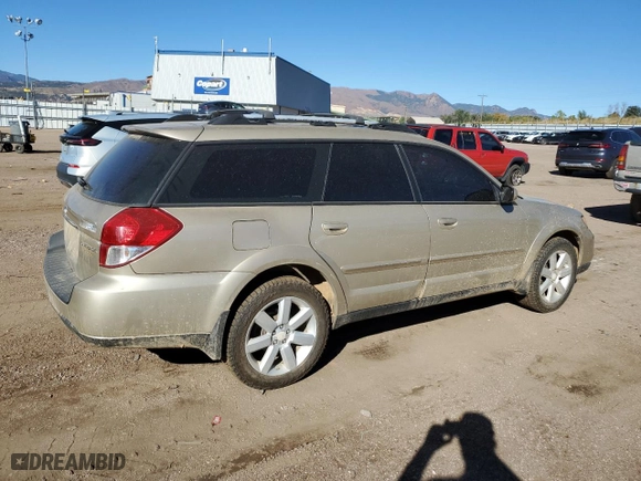 2008 Subaru Outback (Natl) Ltd with VIN 4S4BP62C787357642, listed as a Copart auction lot 76616344 with 168,616 mi miles and Non Repairable. Bid and sale history available at carsss.com. Image 3.