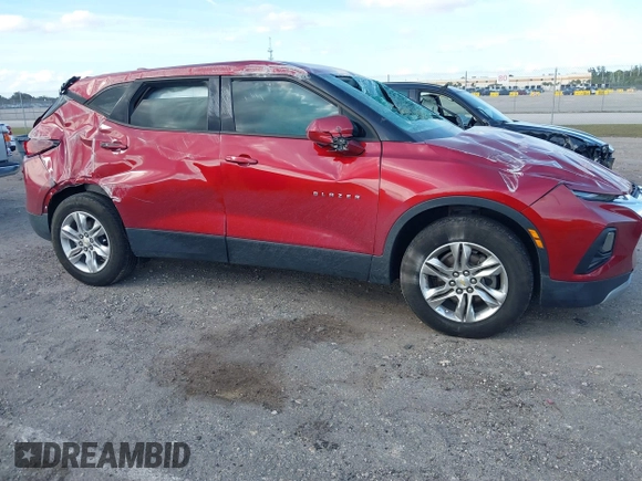 2019 Chevrolet Blazer z VIN 3GNKBBRA3KS688170, wystawiony jako IAAI lot #41192503 z przebiegiem 48 022 mil mil oraz . Historia ofert i sprzedaży dostępna na DreamBid. Obrazek 1.