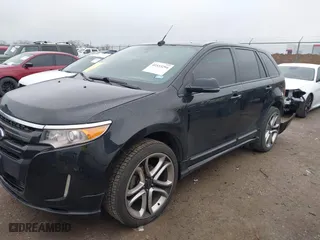 2014 Ford Edge Sport with VIN 2FMDK3AK4EBB12198, listed as a IAAI auction lot 41533294 with 200,661 mi miles. Bid and sale history available at carsss.com. Image 2.