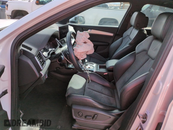 2021 Audi SQ5 Sportback Premium with VIN WA114AFY7M2081188, listed as a Copart auction lot 45051835 with 26,879 mi miles and Salvage Title. Bid and sale history available at DreamBid. Image 7.