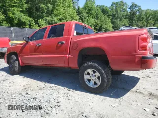 2008 Dodge Dakota SLT with VIN 1D7HE48K88S527114, listed as a Copart auction lot 57357515 with 267,390 mi miles and Salvage title. Bid and sale history available at DreamBid. Image 2.