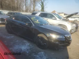 2017 Acura TLX V6 w/Technology Pkg with VIN 19UUB2F51HA001045, listed as a Copart auction lot 42498985 with 99,695 mi miles and Salvage Title. Bid and sale history available at carsss.com. Image 4.