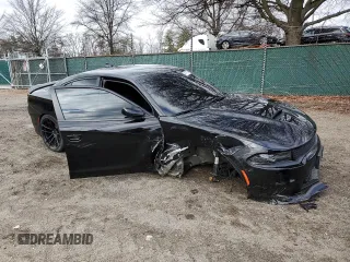 2021 Dodge Charger R/T with VIN 2C3CDXCT0MH584132, listed as a Copart auction lot 48111785 with Not Provided miles and Salvage Title. Bid and sale history available at carsss.com. Image 4.