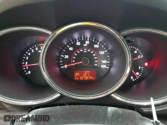 2012 Kia Sorento LX with VIN 5XYKT4A27CG200136, listed as a Copart auction lot 48367015 with 127,974 mi miles and Salvage Title. Bid and sale history available at carsss.com. Image 9.