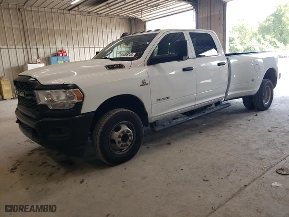 2021 Ram 3500 Chassis Cab Tradesman with VIN 3C7WRTCL6MG530095, listed as a Copart auction lot 69465744 with 61,961 mi miles and Clean Title. Bid and sale history available at carsss.com. Image 1.