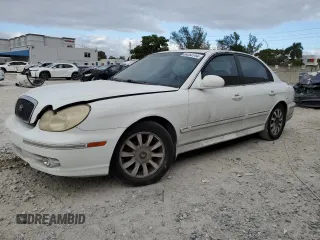 2003 Hyundai Sonata GLS with VIN KMHWF35H03A879762, listed as a Copart auction lot 84282744 with 192,132 mi miles and Salvage Title. Bid and sale history available at carsss.com. Image 1.
