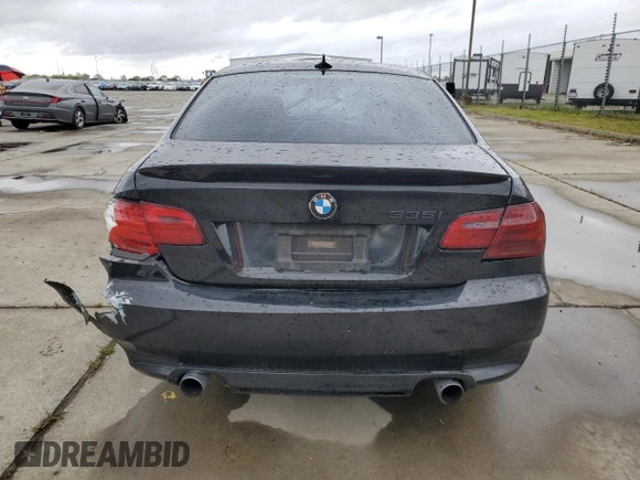 2012 BMW 3 Series 335i with VIN WBAKG7C53CE802664, listed as a Copart auction lot 50990525 with 85,217 mi miles and Salvage Title. Bid and sale history available at carsss.com. Image 6.