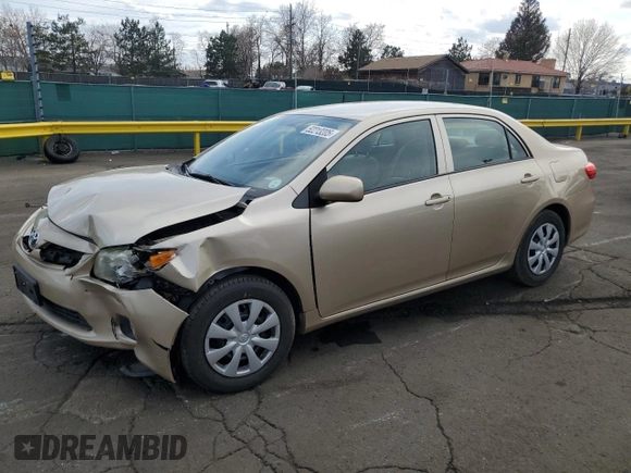 2013 Toyota Corolla L with VIN 5YFBU4EE4DP088040, listed as a Copart auction lot 52213205 with 88,730 mi miles and Salvage Title. Bid and sale history available at carsss.com. Image 1.