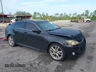 2006 Lexus IS 250 with VIN JTHBK262862009144, listed as a IAAI auction lot 42623749 with 213,309 mi miles and . Bid and sale history available at DreamBid. Image 1.