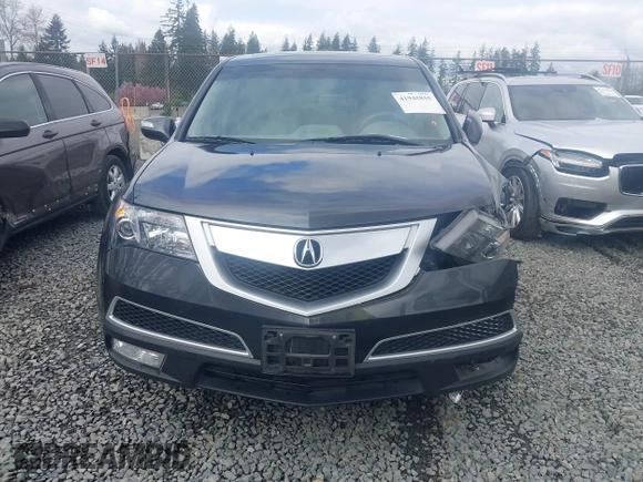 2013 Acura MDX Tech Pkg with VIN 2HNYD2H31DH507471, listed as a IAAI auction lot 41945855 with 107,273 mi miles. Bid and sale history available at carsss.com. Image 12.