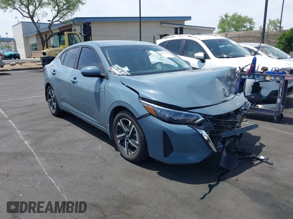 2024 Nissan Sentra SV with VIN 3N1AB8CV8RY300525, listed as a IAAI auction lot 42232919 with 19,837 mi miles and . Bid and sale history available at DreamBid. Image 1.