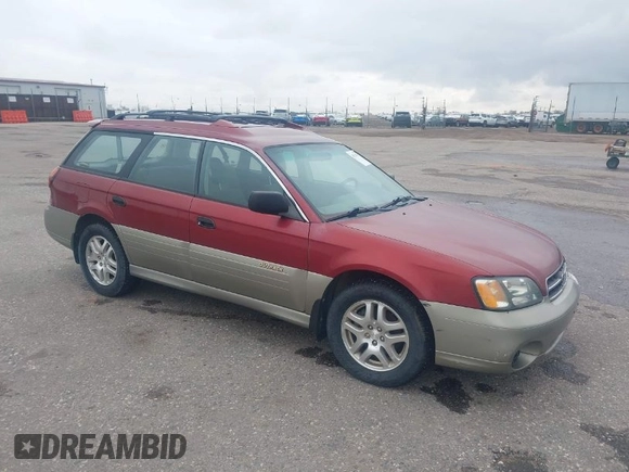 2002 Subaru Legacy Outback with VIN 4S3BH675X26627987, listed as a IAAI auction lot 41921621 with 114,981 mi miles and . Bid and sale history available at DreamBid. Image 1.