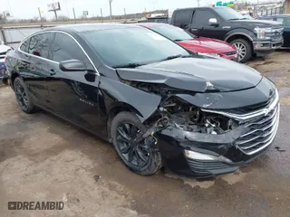 2019 Chevrolet Malibu LT with VIN 1G1ZD5ST8KF201086, listed as a IAAI auction lot 41748476 with 117,056 mi miles. Bid and sale history available at carsss.com. Image 1.