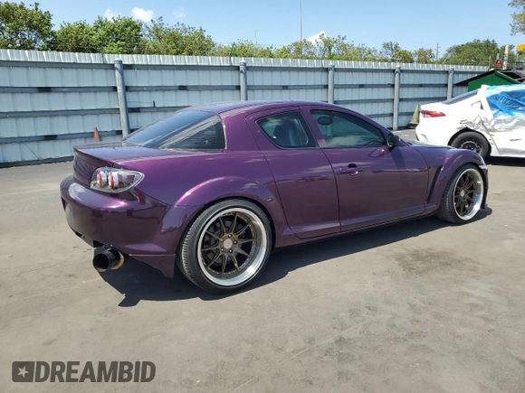 2004 Mazda RX-8 z VIN JM1FE173640126130, wystawiony jako Copart lot #58770285 z przebiegiem 107 934 mil mil oraz Czysty tytuł • Clean title. Historia ofert i sprzedaży dostępna na DreamBid. Obrazek 3.