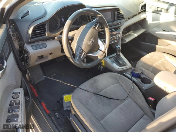 2020 Hyundai Elantra SE with VIN KMHD74LFXLU919209, listed as a Copart auction lot 52880935 with 137,271 mi miles and Salvage Title. Bid and sale history available at carsss.com. Image 8.