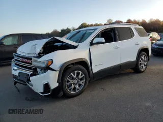 2021 GMC Acadia SLT z VIN 1GKKNUL49MZ136049, wystawiony jako Copart lot #69633303 z przebiegiem Nie podano mil oraz Szkoda całkowita • Salvage title. Historia ofert i sprzedaży dostępna na DreamBid. Obrazek 1.